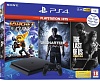 Ігрова приставка Sony Playstation 4 Slim 1TB (CUH-2216B), (Ratchet & Clank, Uncharted 4, The Last of US)