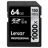 Флеш память SDXC 64Gb Lexar Professional 1000x (SD64GCE1000AMZN)