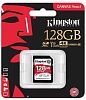 Флеш память SDXC 128GB Kingston Canvas React UHS-I/U3 Class 10 R100/W80MB/s (SDR/128GB) 