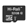 Флеш пам'ять MicroSD 32GB Hi-Rali UHS-I (Class 10) (HI-32GBSD10U1-00)