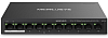 Комутатор Switch 10 Port Mercusys MS110P (10/100, 2+8 (PoE+))