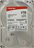 Жорсткий диск HDD 2TB Toshiba 7200 SATA3 64Mb (HDWD120UZSVA)