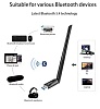 Обладнання Wi-Fi Adapter ICANING 900Mbps WiFi 6 AX900 USB Adapter 2 in 1 Bluetooth 5.4 Network Card 2.4G&5Ghz 