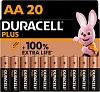 Батарейка AA Duracell LR6/20-BL (Alkaline) (1шт.)