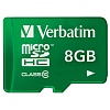Флеш память MicroSD 8Gb Verbatim (Class 10) 