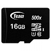 Флеш пам`ять MicroSD 16GB Team (Class 10) (TUSDH16GCL10U02)