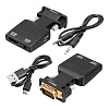 Перехідник VGA - HDMI Voltronic 1080p+ аудіо 