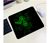 Килимок для мишки RAZER 13, 200*240 товщина 2 мм, колір Black/Green, Пакет (YT-RZ13)