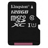 Флеш память MicroSDXC 128GB Kingston + SD (Class 10) (SDCS2/128GB)