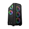 Корпус 1stPlayer XF-BK-4F7 Black без БЖ