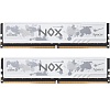 Модуль пам'яті Kit DDR5 32GB (2x16GB) 5200 MHz Apacer NOX White (AH5U32G52C522MWAA-2)