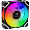 Вентилятор для охолаждения корпусной Vinga RGB fan-08, 80*80*25мм, 3-pin