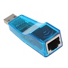 Перехідник USB 2.0 - LAN Dynamode (Realtek RTL8150B), Blue