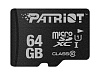 Флеш пам'ять MicroSD 64GB Patriot LX UHS-I (Class 10) (PSF64GMDC10)